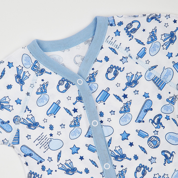 Чоловічок Ляля 8КЛ082 56 Голубой Белый (991283.1352611) - Pampik - 3