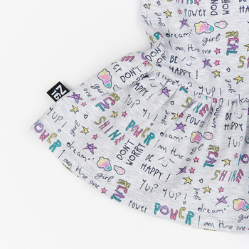 Сукня Ляля 15СК117 77 хлопок 98 Сірий (701727.1107665) - Pampik - 3