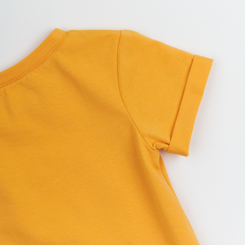 Футболка Ляля 3СК143 110 Желтый (740362.1053795) - Pampik - 4