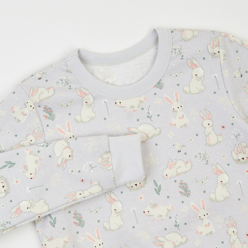 Піжама утеплена Ляля К3ФТ118 К3ФТ143 К3ФТ152 К3ФТ153 футер 110 Серый (963318.11844621) - Pampik - 6