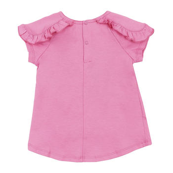 Футболка Ляля 3КЛ021 80 Рожевий (711219.1014311) - Pampik - 2