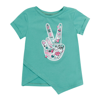 Футболка Ляля 3СК143 110 Зелений (740373.1053797) - Pampik