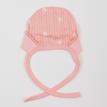 Чепчик Ляля 13АЖ004 39 Рожевий (1056448.517998) - Pampik - 3