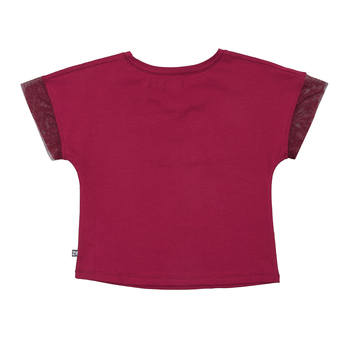 Футболка Ляля 3СК141 146 Бордовый (711084.1014077) - Pampik - 2