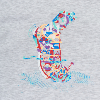 Футболка Ляля 3СК147 77% 140 Серый (803046.1153803) - Pampik - 4