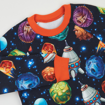 Спортивний костюм на флісі Ляля К3ТФ138 104 Синий (960302.1318022) - Pampik - 8