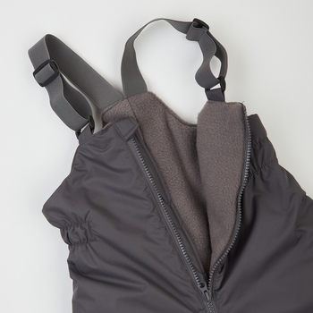 Напівкомбінезон теплий Ляля 10ПЛ133 116 Сірий (968217.1211923) - Pampik - 3