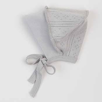 Чепчик Ляля 13АЖ004 39 Сірий (1056452.5179911) - Pampik