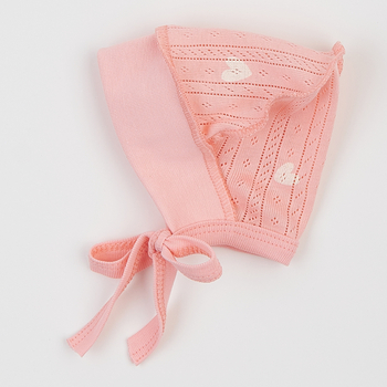 Чепчик Ляля 13АЖ004 41 Рожевий (1056450.517998) - Pampik