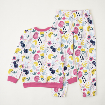 Піжама утеплена Ляля К3ФТ152 104 Белый (880505.1235461) - Pampik - 2