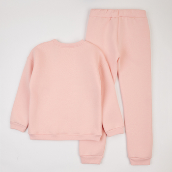 Спортивний костюм на флісі Ляля К3ТФ158 92 Рожевий (965985.1323823) - Pampik - 2