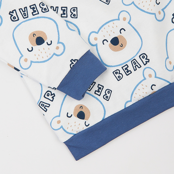 Піжама утеплена Ляля К3ФТ118 К3ФТ143 К3ФТ152 К3ФТ153 футер 110 Синий (1034476.11844632) - Pampik - 4