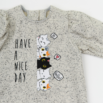 Сукня Ляля 15ДВ122 104 Сірий (799946.1128213) - Pampik - 2