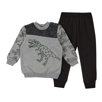 Спортивний костюм Ляля К3ДВ001 74 Сірий (1039489.1308691) - Pampik