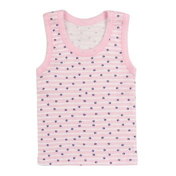 Майка Ляля 4БК108 134 Белый Розовый (771989.1004967) - Pampik