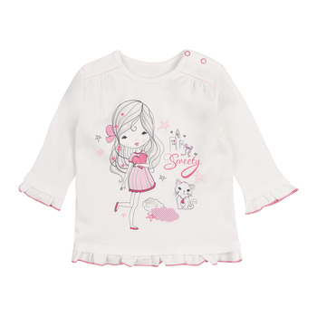 Кофточка Ляля 3Т037, 3Т037/1 80 Белый (405986.286092) - Pampik