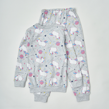 Піжама Ляля К3ІН150 К3ІН151 104 Серый (831577.1190621) - Pampik - 2