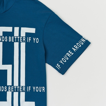 Футболка Ляля 3СК147 146 Синій (816400.1173061) - Pampik - 4