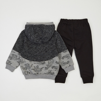 Спортивний костюм Ляля К2ДВ007 74 Чорний (1053218.935434) - Pampik - 2