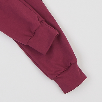 Піжама утеплена Ляля К3ФТ118 К3ФТ143 К3ФТ152 К3ФТ153 футер 134 Бордовий (1027105.11844631) - Pampik - 4