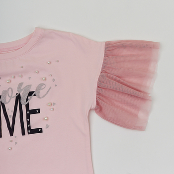 Футболка Ляля 3СК142 164 Рожевий (740403.1053805) - Pampik - 5