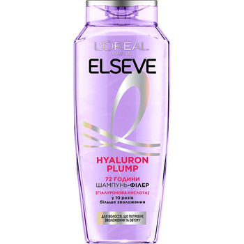 Шампунь-филлер для волос L'Oreal Paris Elseve Hyaluron Plump, 400 мл - Pampik