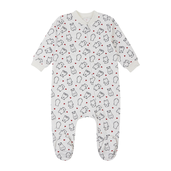 Чоловічок теплий Ляля 8ФТ049 80 Молоко (1033656.11844222) - Pampik