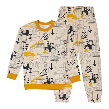 Піжама Ляля К3ІН126 98 Молоко (990307.972859) - Pampik