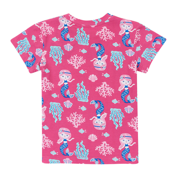 Футболка Ляля 3СК152 128 Рожевий (820936.1178472) - Pampik - 2