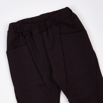 Спортивні штани Ляля 10ДВ131 122 Чорний (946123.1195553) - Pampik - 3