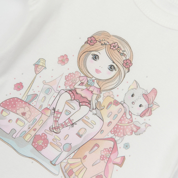 Футболка ясельна Ляля 3Т050 74 Молоко (773119.1116848) - Pampik - 3