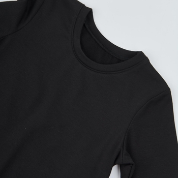 Лонгслів Ляля 3СН135 128 Чорний (673528.935411) - Pampik - 3