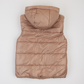 Жилет теплий Ляля 4ПЛ116 104 Коричневий (1023595.1336025) - Pampik - 2