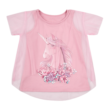 Футболка Ляля 3СК123 98 Розовый (626801.780021) - Pampik