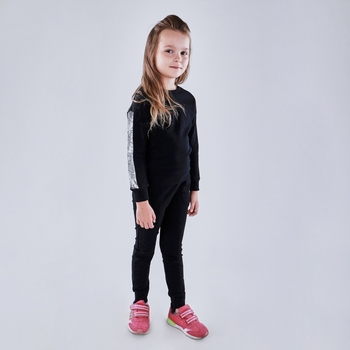 Світшот Ляля 3ІН114 110 Чорний (577581.511861) - Pampik - 2