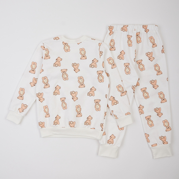 Піжама утеплена Ляля К3ФТ118 110 Молоко (1029654.8038013) - Pampik - 2