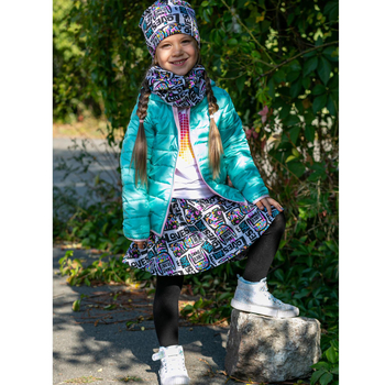 Спідниця Ляля 15ФТ116 146 Сірий (772173.1115941) - Pampik - 5