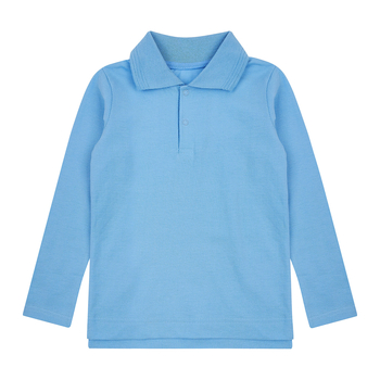 Поло з довгим рукавом Ляля 3ЛК131 146 Голубой (989046.917564) - Pampik