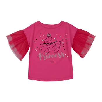 Футболка Ляля 3СК142 98 Розовый (736140.1053801) - Pampik