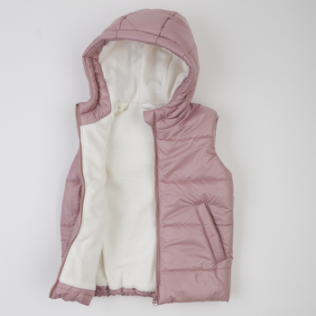 Жилет теплий Ляля 4ПЛ116 128 Рожевий (1023608.1336027) - Pampik - 4