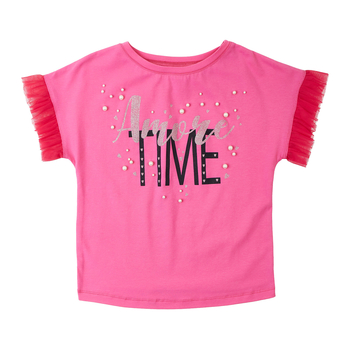 Футболка Ляля 3СК160 146 Рожевий (914400.1273724) - Pampik