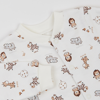 Чоловічок теплий Ляля 8ФТ049 80 Молоко (1033650.11844221) - Pampik - 3