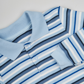 Поло з довгим рукавом Ляля 3ІН120 86 Голубой Синий (592836.536213) - Pampik - 3