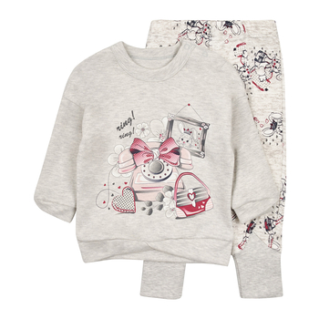 Піжама Ляля К3ІН107 86 Серый (609917.490233) - Pampik