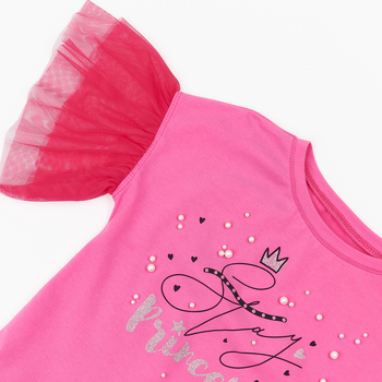 Футболка Ляля 3СК142 98 Розовый (736140.1053801) - Pampik - 5