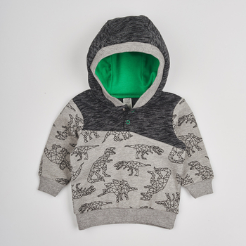 Худі Ляля 3ДВ011 86 Сірий (575694.509871) - Pampik - 2