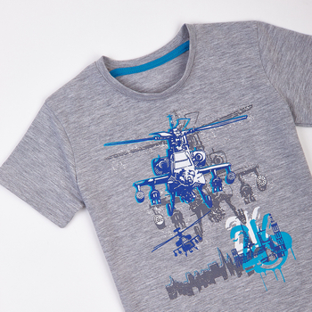 Футболка Ляля 3СК140 122 Серый (920967.982808) - Pampik - 3