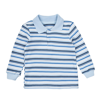 Поло з довгим рукавом Ляля 3ІН120 86 Голубой Синий (592836.536213) - Pampik