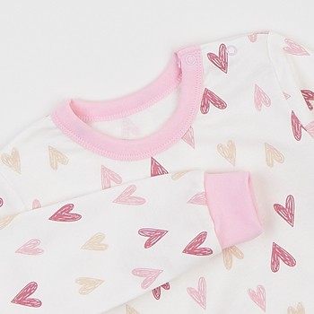 Піжама утеплена Ляля К3ФТ118 К3ФТ143 К3ФТ152 К3ФТ153 футер 110 Розовый (1027084.11844628) - Pampik - 5