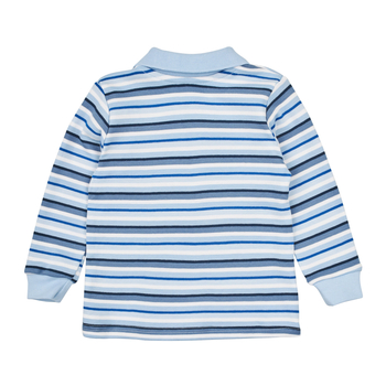 Поло з довгим рукавом Ляля 3ІН120 86 Голубой Синий (592836.536213) - Pampik - 2